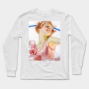 Joseph Christian Leyendecker, Evening Post Advert Crop Painting Long Sleeve T-Shirt